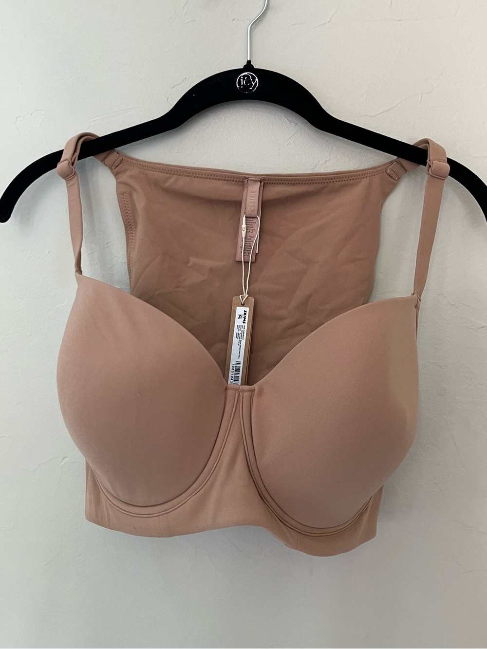 SKIMS FITS EVERYBODY FULL COVERAGE BACK SMOOTHING BRA SIENNA 32DDD